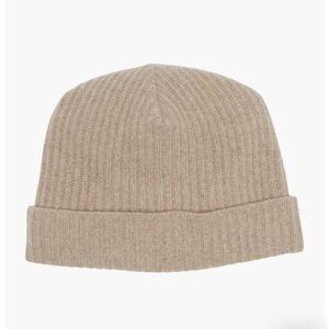 Portolano cashmere beanie hat NEW $120